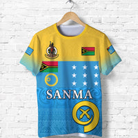Sanma Province T Shirt Vanuatuan Proud LT13 Unisex Blue - Polynesian Pride