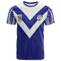 Custom Makoi Bulldogs T Shirt Forever Fiji Rugby Custom Text and Number LT13 - Polynesian Pride