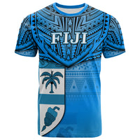 Fiji T Shirt CreativeLove Country LT13 Unisex Blue - Polynesian Pride