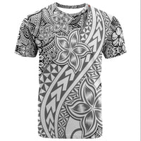 Traditional Polynesian Tribal Tattoo Retro Couple T Shirt Grey LT9 - Polynesian Pride