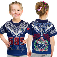 (Custom Text and Number) Samoa 685 T Shirt Uso Aso Uma Toa Samoa Rugby History Made LT13 - Polynesian Pride