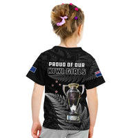New Zealand 2022 Rugby T Shirt Black Fern Proud Champions RWC LT14 - Polynesian Pride