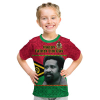 Custom Vanuatu T Shirt Vanuatuan Flag Sand Drawing Happy Father Lini Day LT14 - Polynesian Pride