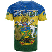 Custom Solomon Islands T Shirt Happy 44th Independence Anniversary Polynesian Pattern LT14 - Polynesian Pride