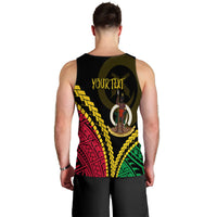 Vanuatu Personalised Men Tank Top Proud Ni - Van Special Version LT7 - Polynesian Pride