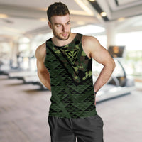 Hawaii Army Niho Mano Tank Top - Camo Map - AH - Polynesian Pride