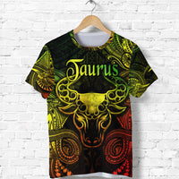 Taurus Zodiac Polynesian T Shirt Unique Style Reggae LT8 - Polynesian Pride