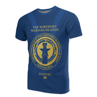 The Northern Mariana Islands All Over Print T Shirt The Northern Mariana Islands Passport Unisex Art - Polynesian Pride