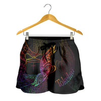 Tokelau Women's Shorts - Butterfly Polynesian Style - Polynesian Pride