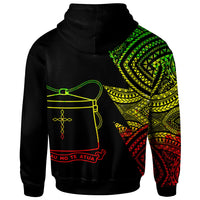 Tokelau Custom Personalized Zip up Hoodie Flash Style Reggae - Polynesian Pride