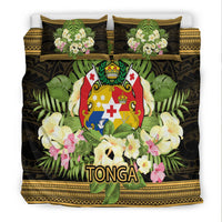 Tonga Bedding Set - Polynesian Gold Patterns Collection - Polynesian Pride
