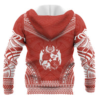 Tonga Polynesian Chief Custom Zip up Hoodie Flag Version Unisex Blue - Polynesian Pride