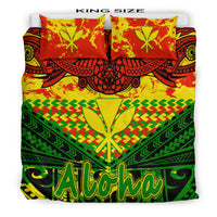 Hawaiian Tribal Kanaka Maoli Bedding Set Reggae Polynesian Version LT9 - Polynesian Pride