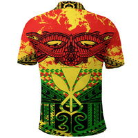 Hawaiian Tribal Kanaka Maoli Polo Shirt Reggae Polynesian Version LT9 - Polynesian Pride