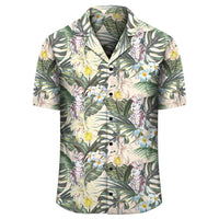 Tropical Jungle Parrots And Flamingos Hawaiian Shirt - Polynesian Pride