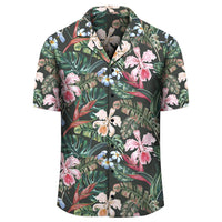 Tropical Monstera Leaf Red Hawaiian Shirt - Polynesian Pride