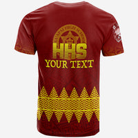Custom Tonga Haapai High School T Shirt HHS To The Best LT7 - Polynesian Pride