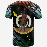 Vanuatu T Shirt Proud To Be A Ni Van Polynesian Patterns Penama Province LT7 - Polynesian Pride