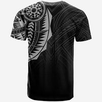 Polynesian Full Sleeve Tattoo T Shirt Silver Vibes LT7 - Polynesian Pride