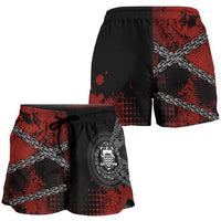 Tuvalu Polynesian Women's Shorts - Polynesian Chain Style - Polynesian Pride