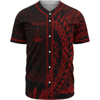 Vanuatu Baseball Shirt - Red Wings Style Unisex Gold - Polynesian Pride
