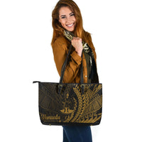 Vanuatu Leather Tote - Wings Style - Polynesian Pride