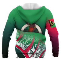 Vanuatu Coat of rms Hoodie Polynesian Pattern - Polynesian Pride