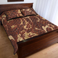 Polynesian Quilt Bed Set - Tribal Fabric Patchwork Style - Polynesian Pride