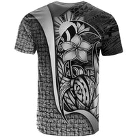 Philippines Custom T Shirt White Turtle With Hook - Polynesian Pride