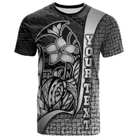 Philippines Custom T Shirt White Turtle With Hook - Polynesian Pride
