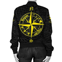 Kanaka Polynesian Iron Circle Bomber Jacket - LEMC - AH - Polynesian Pride