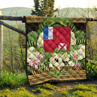 Wallis and Futuna Premium Quilt - Polynesian Gold Patterns Collection - Polynesian Pride
