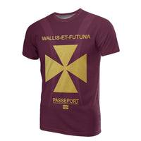 Wallis and Futuna All Over Print T Shirt Wallis Et Futuna Passeport Unisex Art - Polynesian Pride