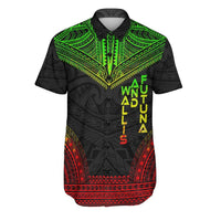 Wallis and Futuna Polynesian Chief Shirt - Reggae Version Men Reggae - Polynesian Pride