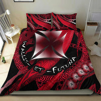 Wallis et Futuna Bedding Set Artsy Style - Black LT9 Black - Polynesian Pride