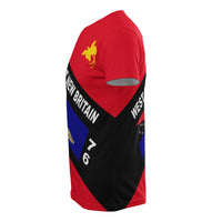 Papua New Guinea T Shirt PNG Flag West New Britain Province Flag - Polynesian Pride