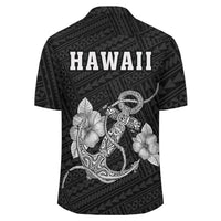 Kakau Polynesian Anchor Hawaii Shirt - White - Polynesian Pride