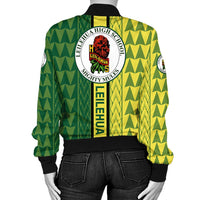 Hawaii Bomber Jacket - Leilehua High Bomber Jacket - Energetic - AH - Polynesian Pride