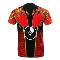 Yap T Shirt Micronesian Pattern With Fire - Polynesian Pride