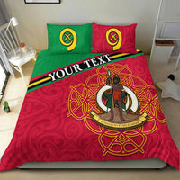 (Custom Personalised) Vanuatu Bedding Set Pattern Sand Drawing LT13 - Polynesian Pride