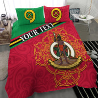 (Custom Personalised) Vanuatu Bedding Set Pattern Sand Drawing LT13 - Polynesian Pride