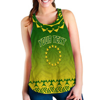 (Custom Personalised) Cook Islands Turtle With Tribal Women Tank Top - LT12 - Polynesian Pride