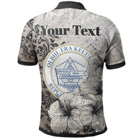 Palau Polo Custom Vintage Luxury Floral Style - Polynesian Pride