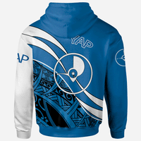 Yap Hoodie Symmetrical Lines - Polynesian Pride