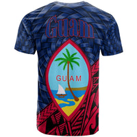 Guam T Shirt Tamuning Tumon Harmon Tapa Patterns With Bamboo - Polynesian Pride