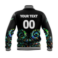 (Custom Personalised) New Zealand Rugby Baseball Jacket - Maori Haka Papua Shell style LT6 - Polynesian Pride