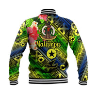 Vanuatu Malampa Baseball Jacket Independence Be Proud LT8 - Polynesian Pride