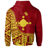 Rotuma Zip Hoodie Ujia Flag Rotuma - Polynesian Pride