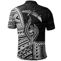 Guam Polo Shirt Tamuning Tumon Harmon Seal Of Guam Polynesian Patterns - Polynesian Pride