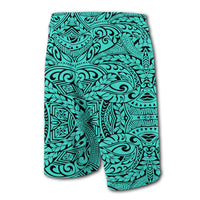 Hawaii Polynesian Culture Board Shorts Blue - Polynesian Pride